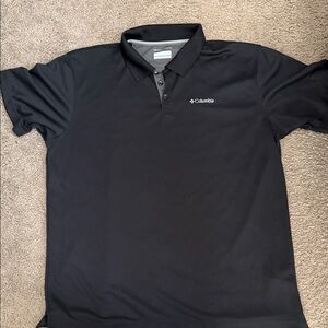 Columbia Men's Black Polo Shirt